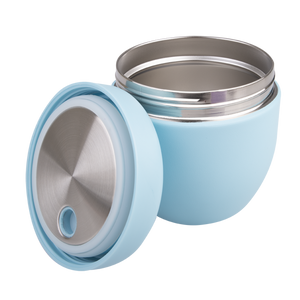 OASIS STAINLESS STEEL DOUBLE WALL INSULATED FOOD POD 470ML - ISLAND BLUE