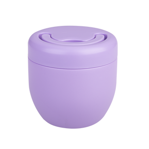 OASIS STAINLESS STEEL DOUBLE WALL INSULATED FOOD POD 470ML - LAVENDER