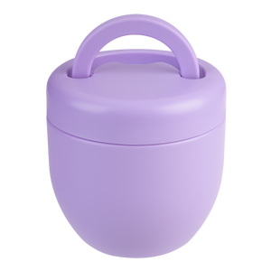 OASIS STAINLESS STEEL DOUBLE WALL INSULATED FOOD POD 470ML - LAVENDER