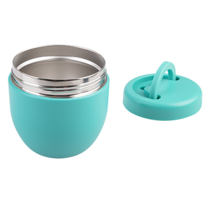 OASIS STAINLESS STEEL DOUBLE WALL INSULATED FOOD POD 470ML - TURQUOISE