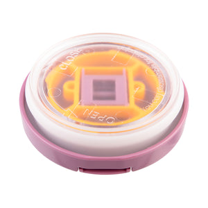 OASIS STAINLESS STEEL DOUBLE WALL INSULATED FOOD FLASK W/ QUICK RELEASE LID - Mini Food Jar -  BLUSH