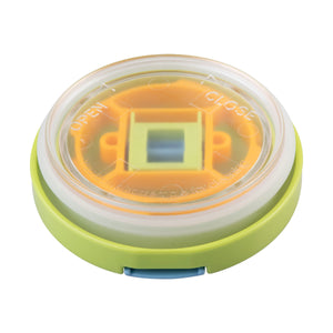 OASIS STAINLESS STEEL DOUBLE WALL INSULATED FOOD FLASK W/ QUICK RELEASE LID - Mini Food Jar -  PEACOCK BLUE