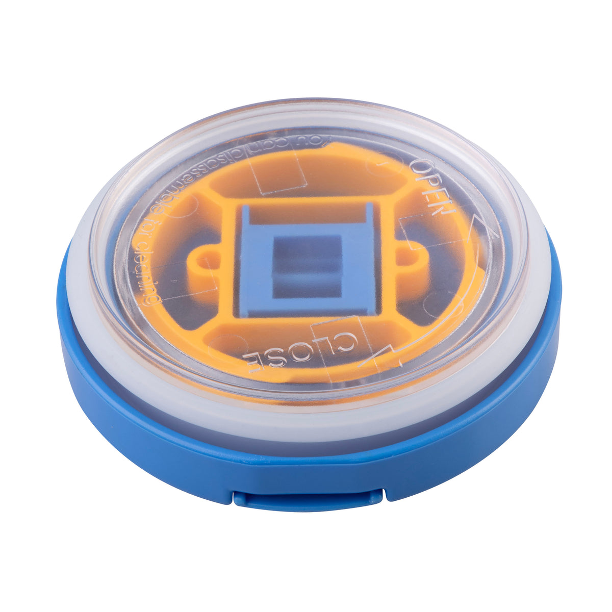 OASIS STAINLESS STEEL DOUBLE WALL INSULATED FOOD FLASK W/ QUICK RELEASE LID - 300ML - Blue