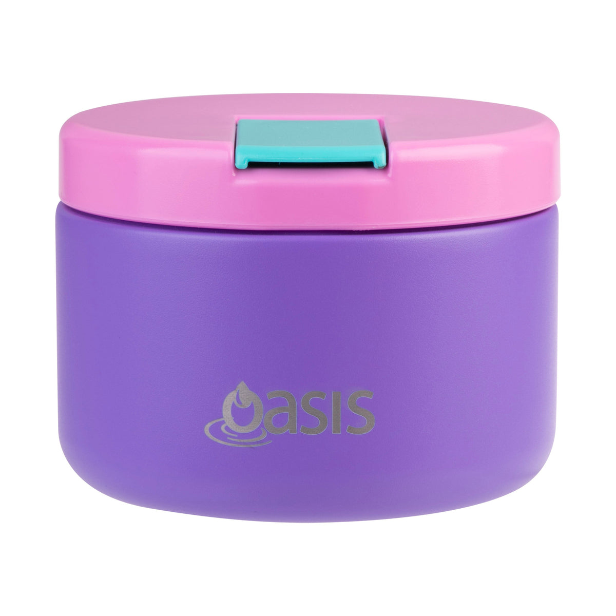 [CUSTOM] OASIS STAINLESS STEEL DOUBLE WALL INSULATED FOOD FLASK W/ QUICK RELEASE LID - 300ML -  MERMAID PURPLE