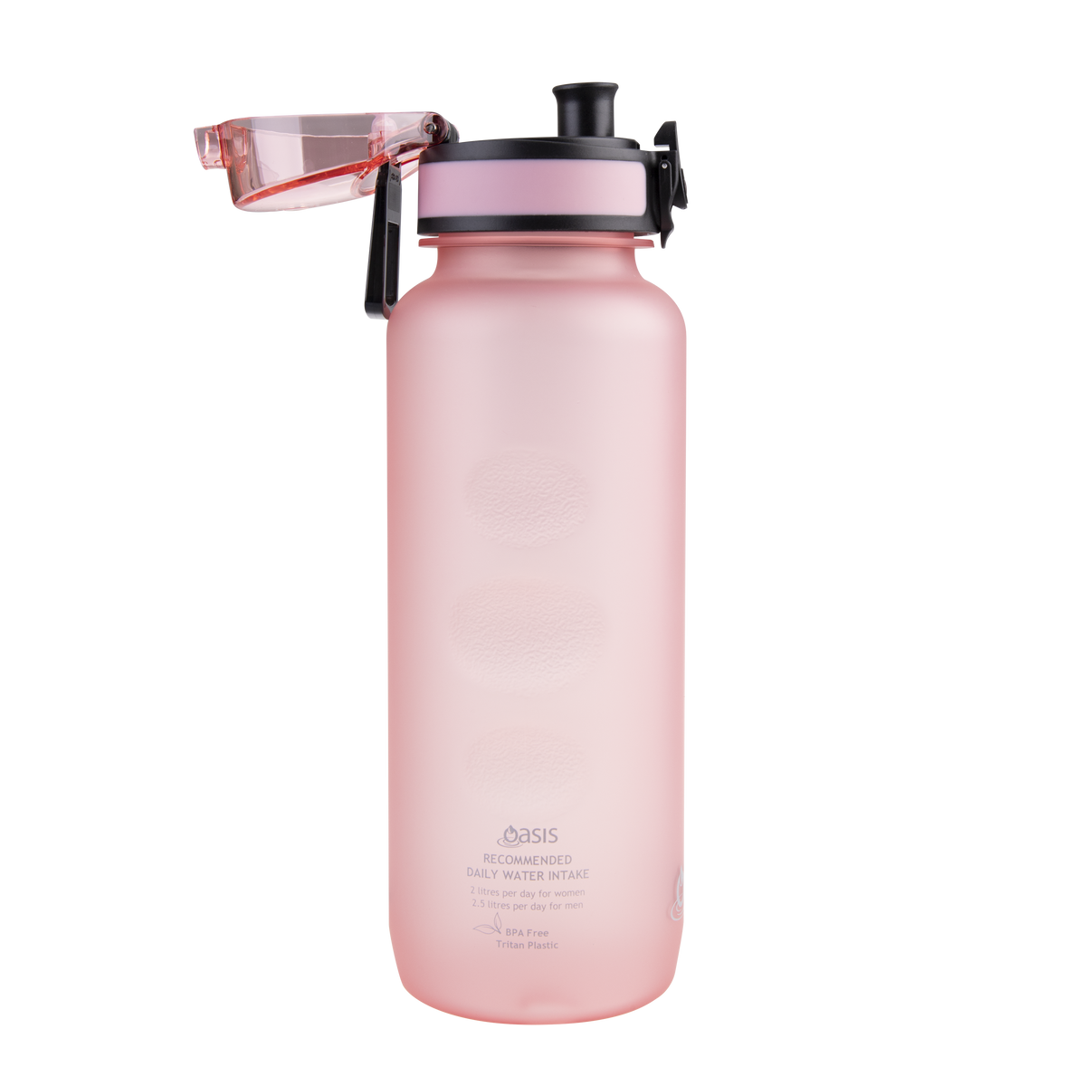 OASIS TRITAN SPORTS BOTTLE 750ML - GLOW PINK