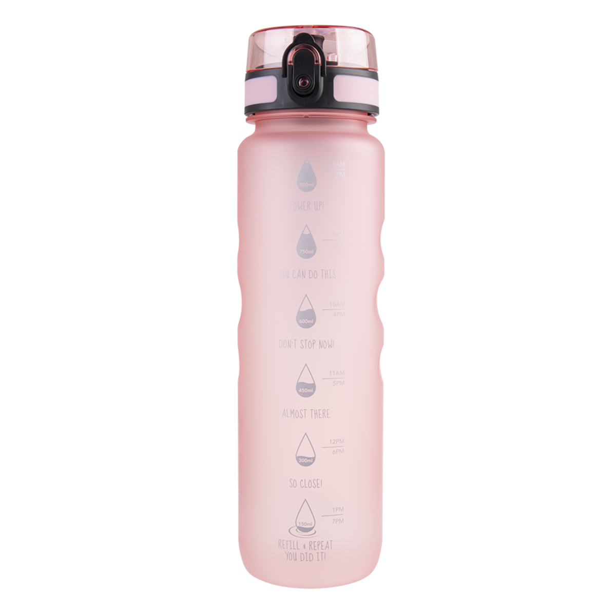 OASIS TRITAN MOTIVATIONAL SPORTS BOTTLE 1L -GLOW PINK