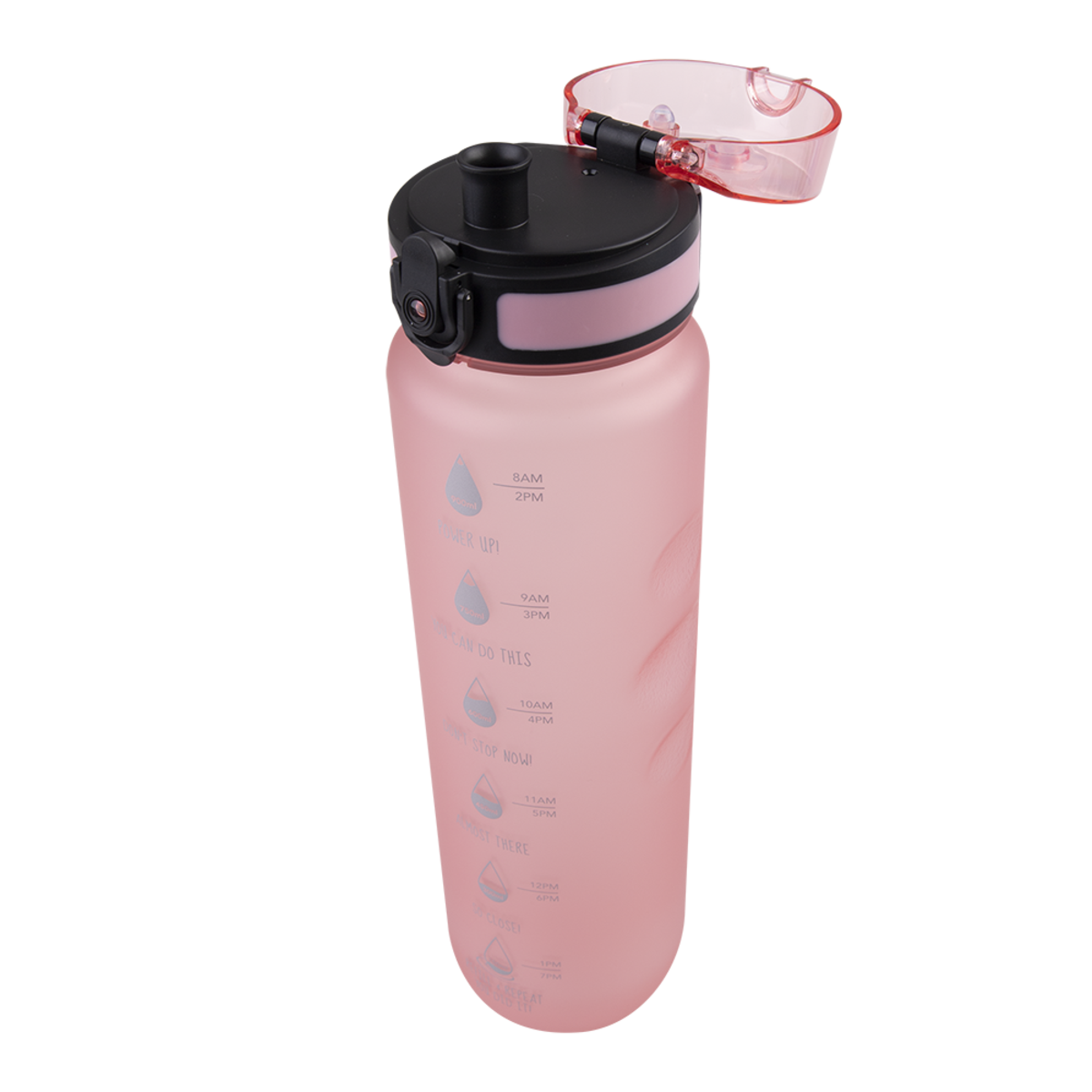 OASIS TRITAN MOTIVATIONAL SPORTS BOTTLE 1L -GLOW PINK