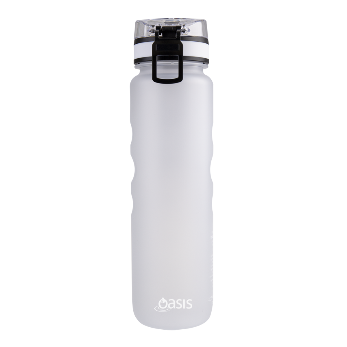 OASIS TRITAN MOTIVATIONAL SPORTS BOTTLE 1L -WHITE