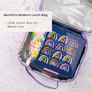 MontiiCo Medium Insulated Lunch Bag - Aurora