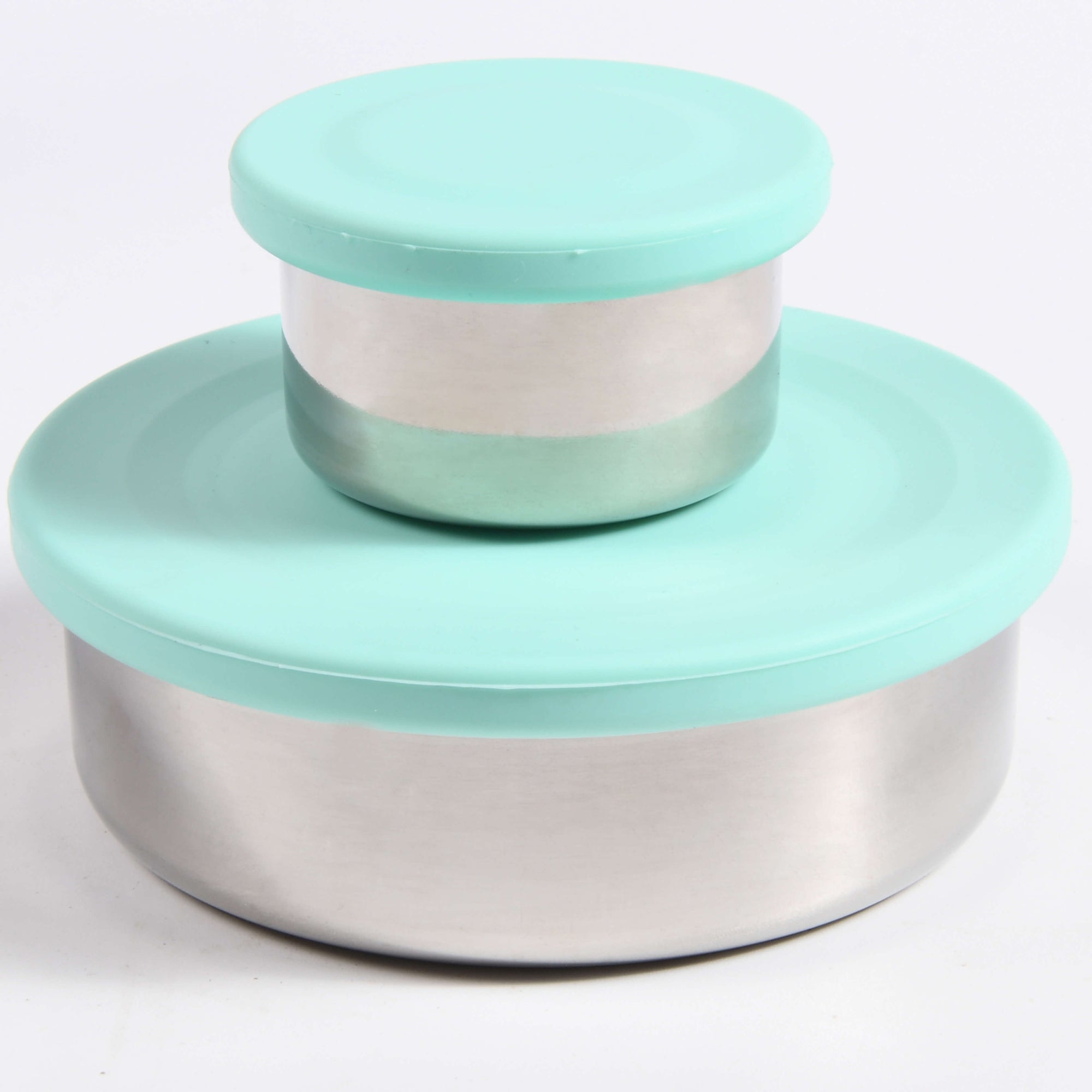 Ecococoon Stainless Steel Snack Pots - Mint