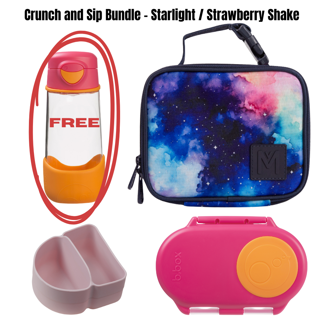 Crunch and Sip Bundle - Starlight / Strawberry Shake