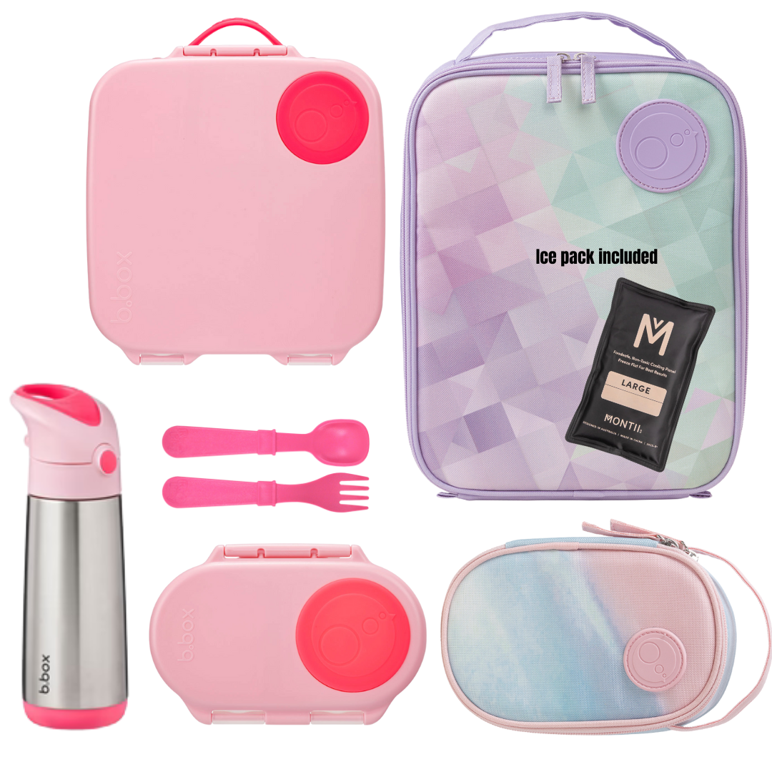 B.box Back to School Bundle - Star Dust / Flamingo Fizz