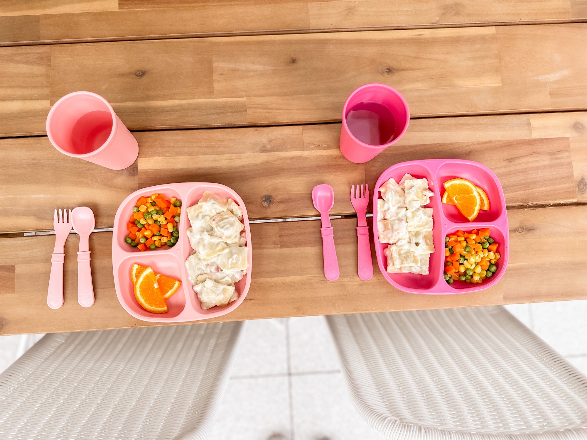 Re-play 3 Meals Princess Set (Purple, Bright Pink, Baby Pink)