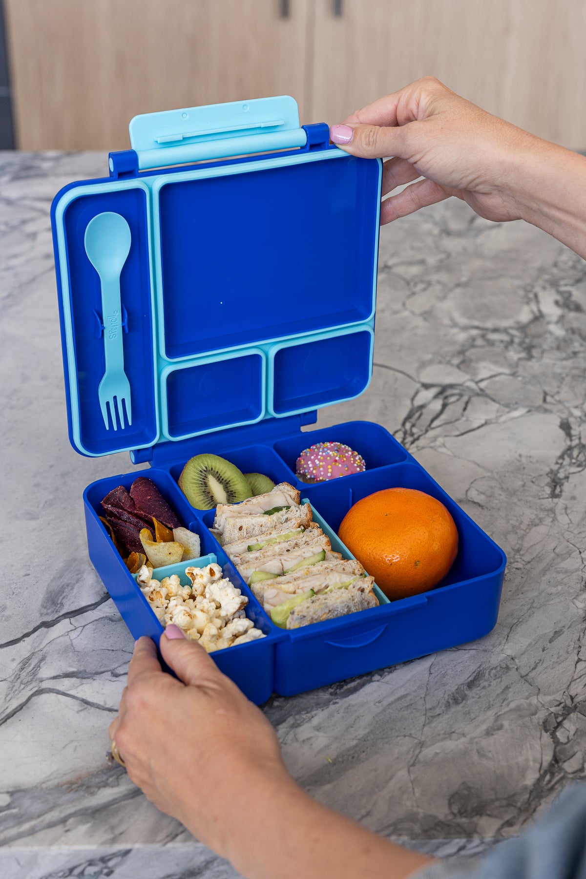 Spencil All in one Lunch box - Azure