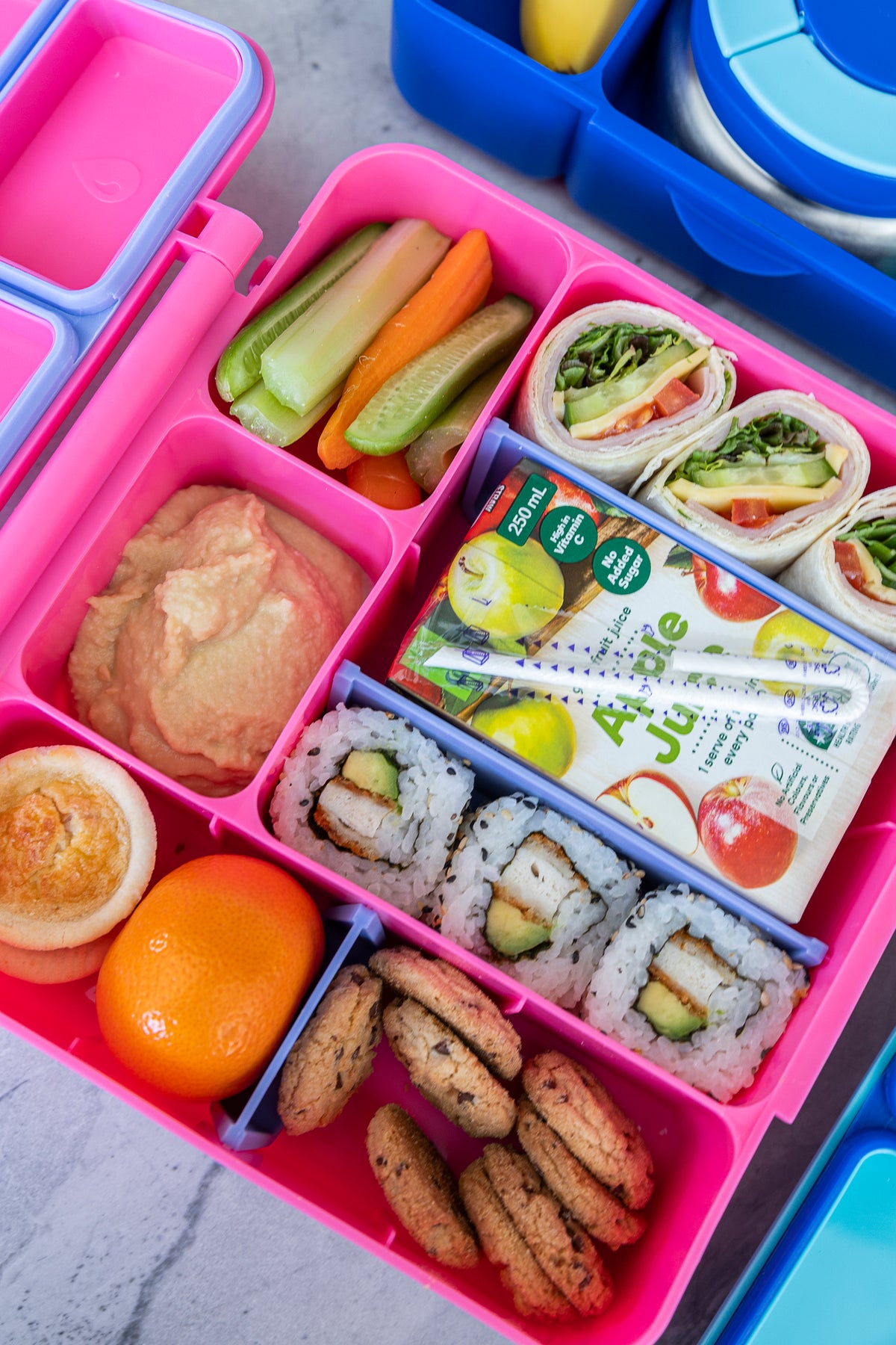 Spencil All in one Lunch box - Fuchsia