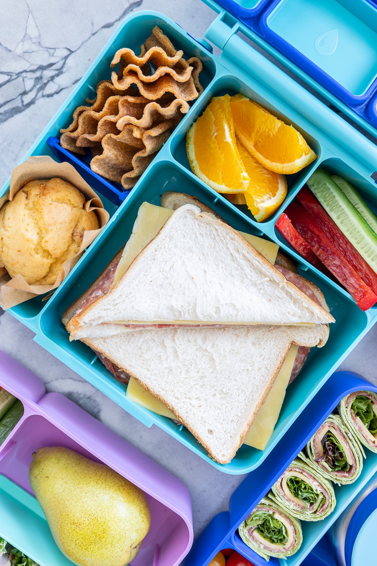 Spencil All in one Lunch box - Lagoon