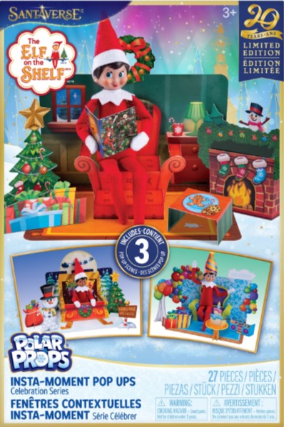 Elf on the Shelf 20th Anniversary Pop Ups