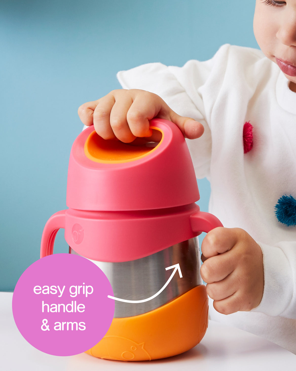 B Box Inslated Food Jar - Strawberry Shake