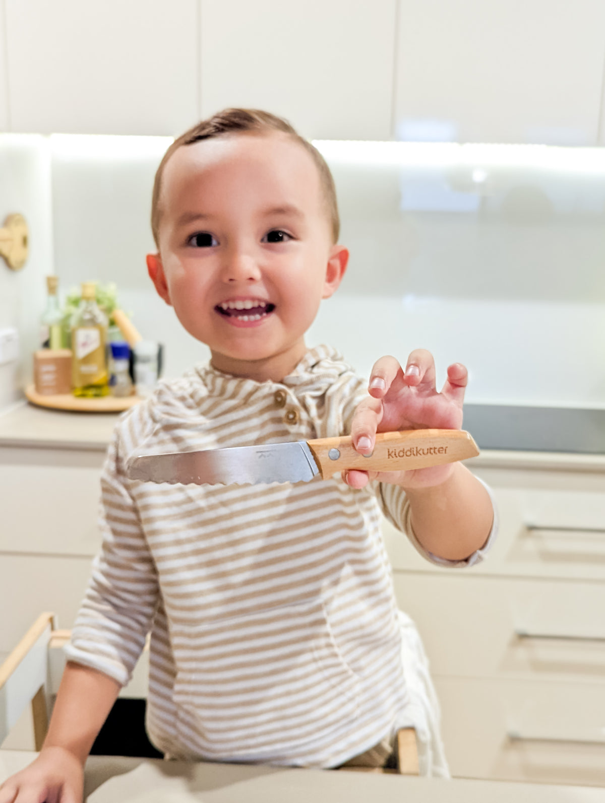 KiddiKutter - Beech Wood Handle