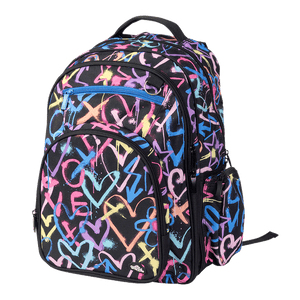 Spencil Big Kids Backpack - Hearts & Crosses