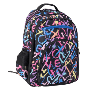 Spencil Big Kids Backpack - Hearts & Crosses