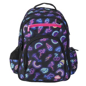 Spencil Big Kids Backpack - Neon Party