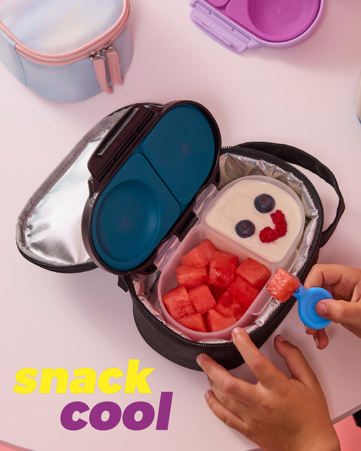 B.Box Insulated Snack Bag - Basic Black