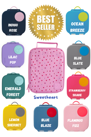 B.Box / Montiico Large and snack box bundle (NEW LARGER SIZE BAG)