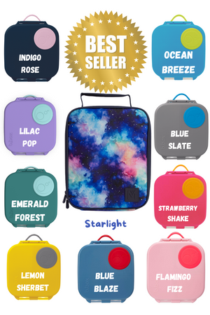 B.Box / Montiico Large and snack box bundle (NEW LARGER SIZE BAG)