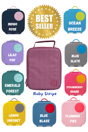 B.Box / Montiico Large and snack box bundle (NEW LARGER SIZE BAG)