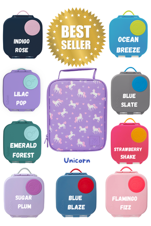 B.Box / Montiico Large and snack box bundle (NEW LARGER SIZE BAG)
