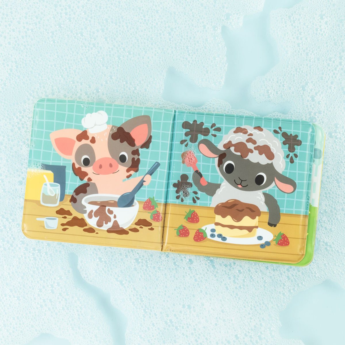 Tiger Tribe Messy Farm Bath Book