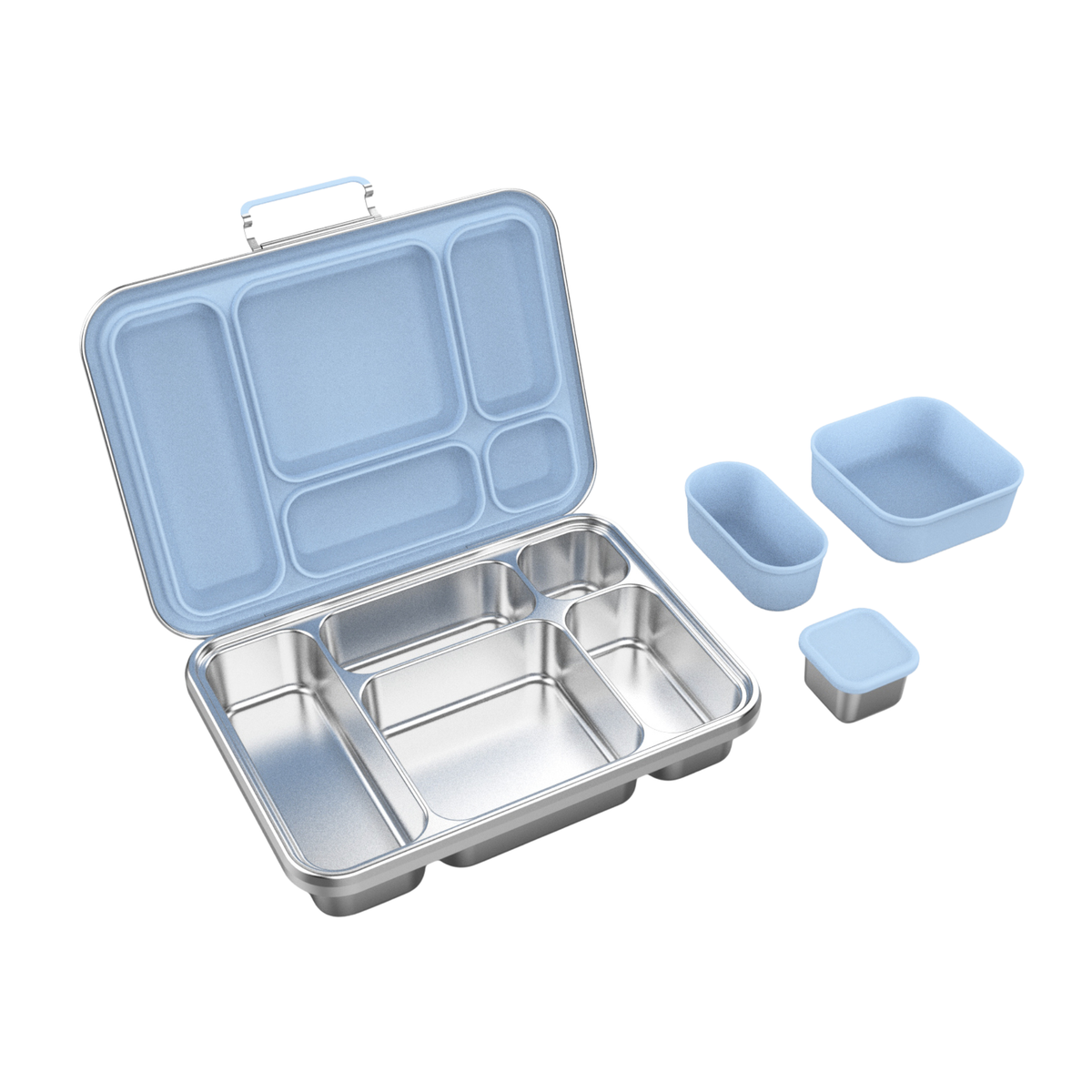 Ecococoon - V2 Stainless Steel Bento 5 - BLUEBERRY