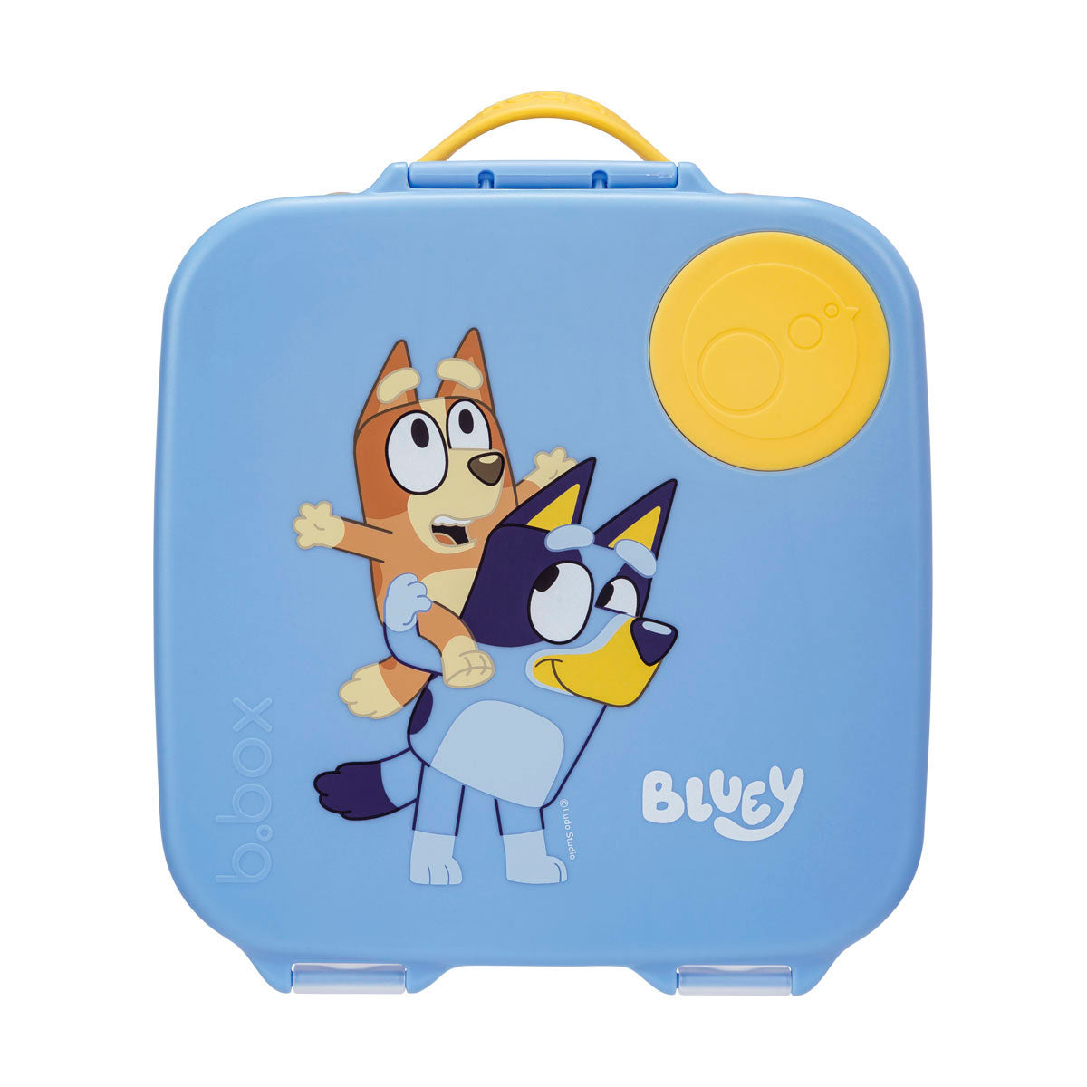 Bluey water bottle, sippy cup, sandwich and snack container