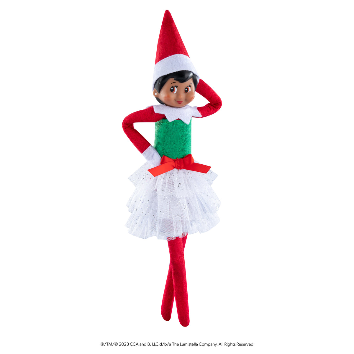 Elf on the Shelf Claus Couture® Merry Mistletoe Party Dress