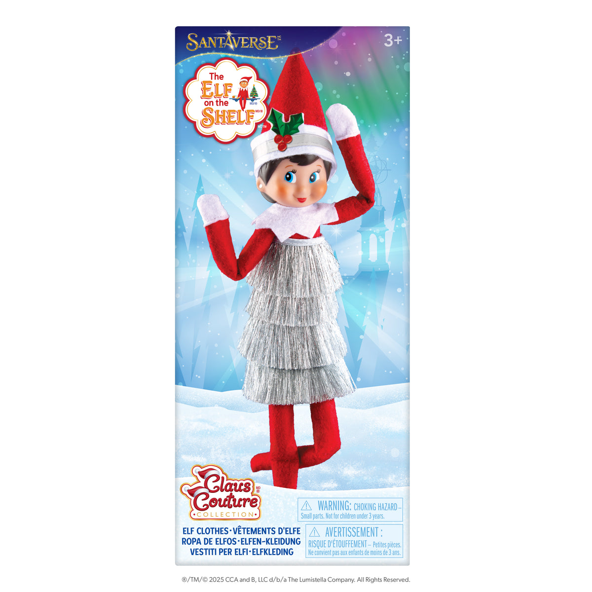Elf on the Shelf Claus Couture® Tiny Tinsel Dress