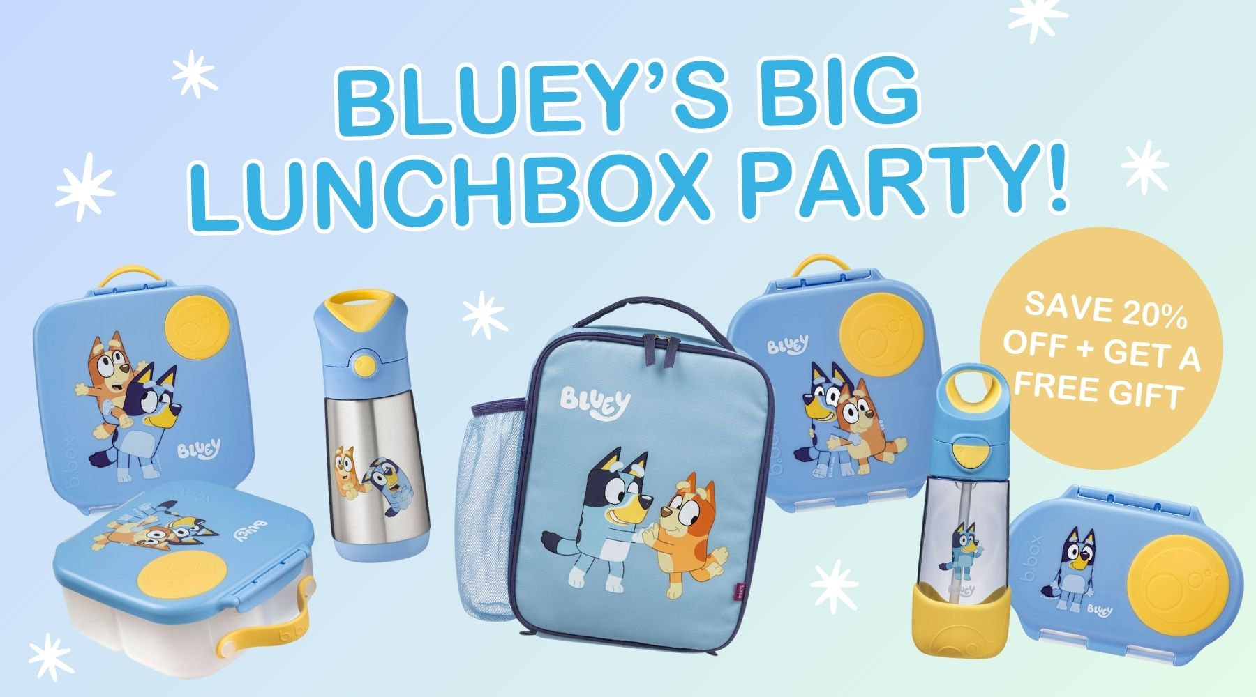 BBox Bluey Lunch Box Sale - Coastal Kidswear