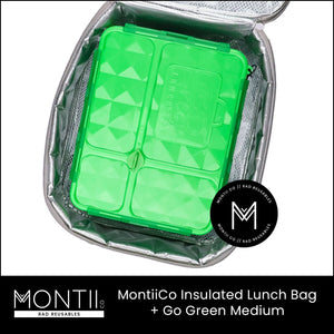 MontiiCo Large Insulated Lunch Bag - Goal Keeper