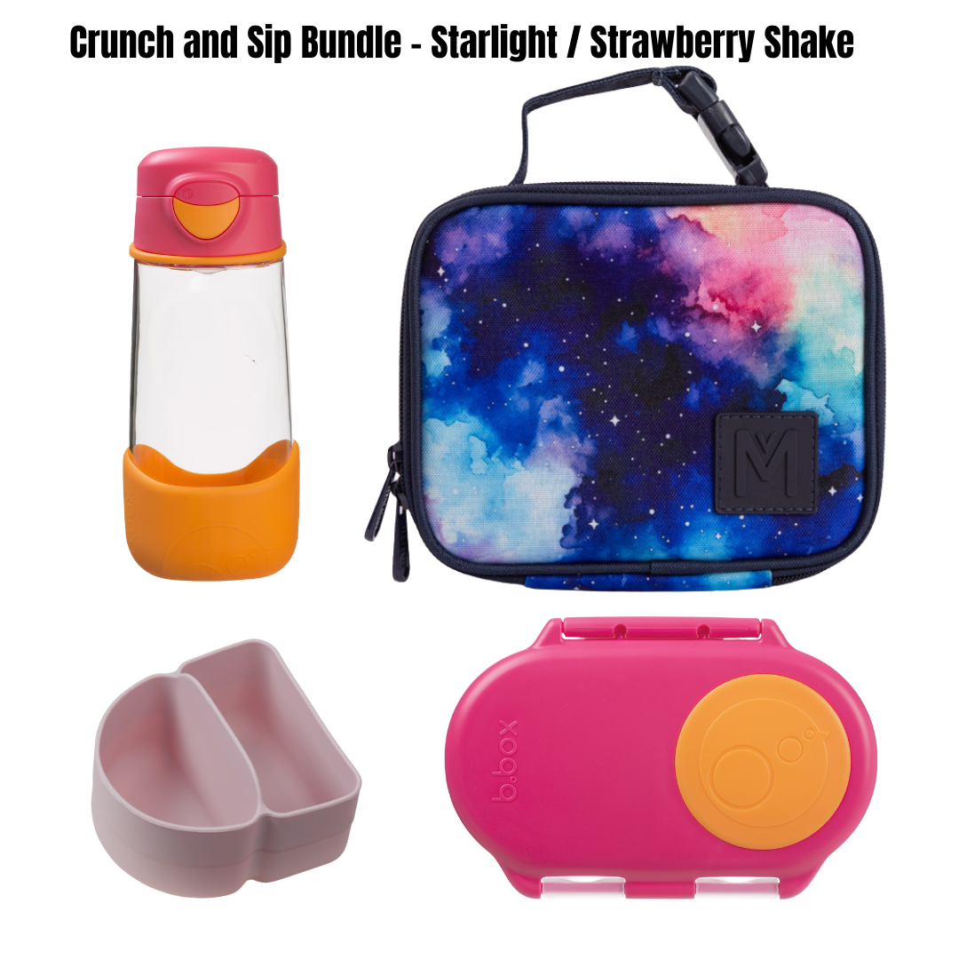 Crunch and Sip Bundle - Starlight / Strawberry Shake