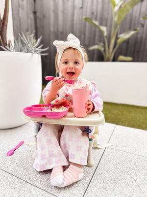 Re-play 3 Meals Princess Set (Purple, Bright Pink, Baby Pink)