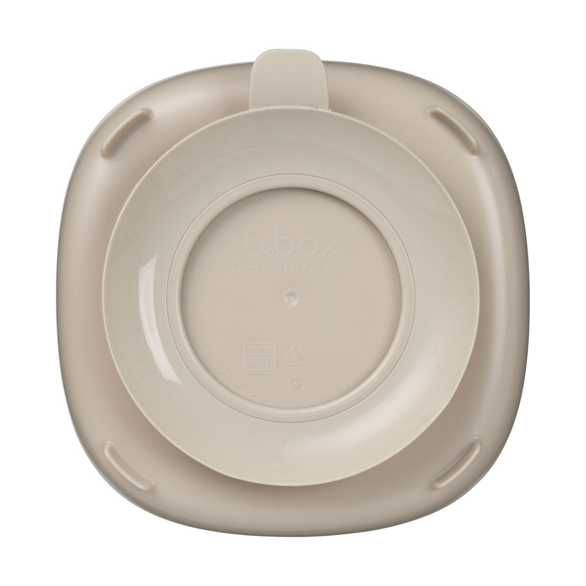 B.Box 2 in 1 Suction Plate - Latte