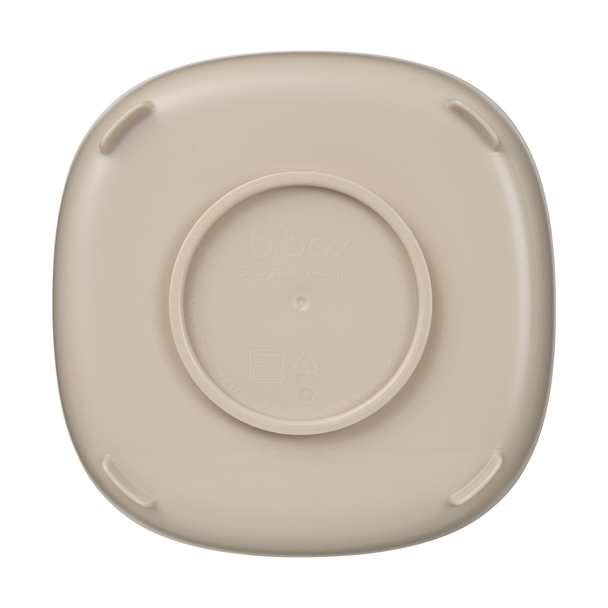 B.Box 2 in 1 Suction Plate - Latte