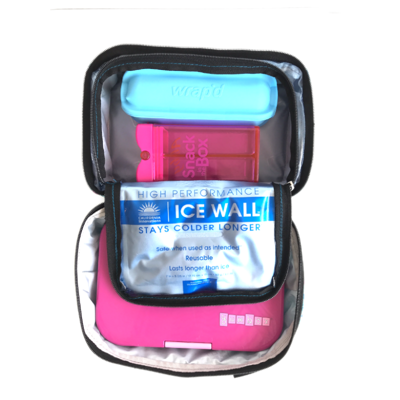 Arctic Zone Dual Lunch Bag - Sapphire Blue