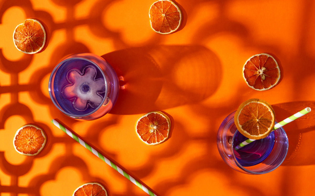 DrinksPlinks - Daisy (pink tray)