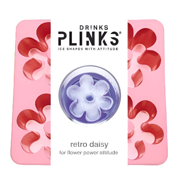 DrinksPlinks retro daisy ice cube tray 