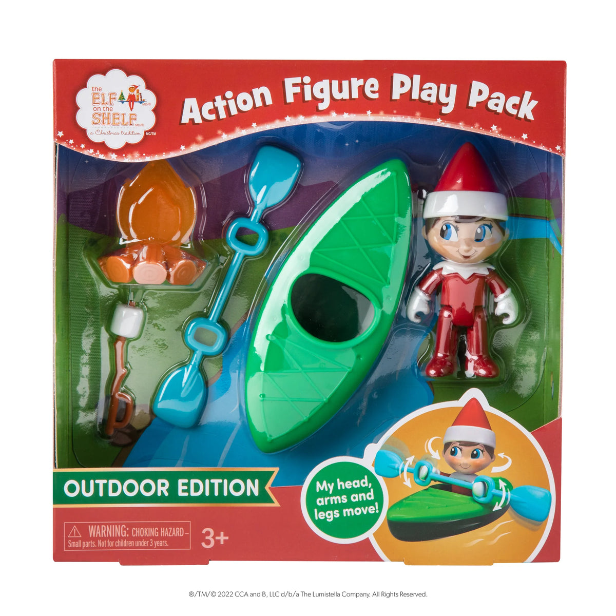 THE ELF ON THE SHELF® ACTION FIGURES PLAY PACK CAMPING