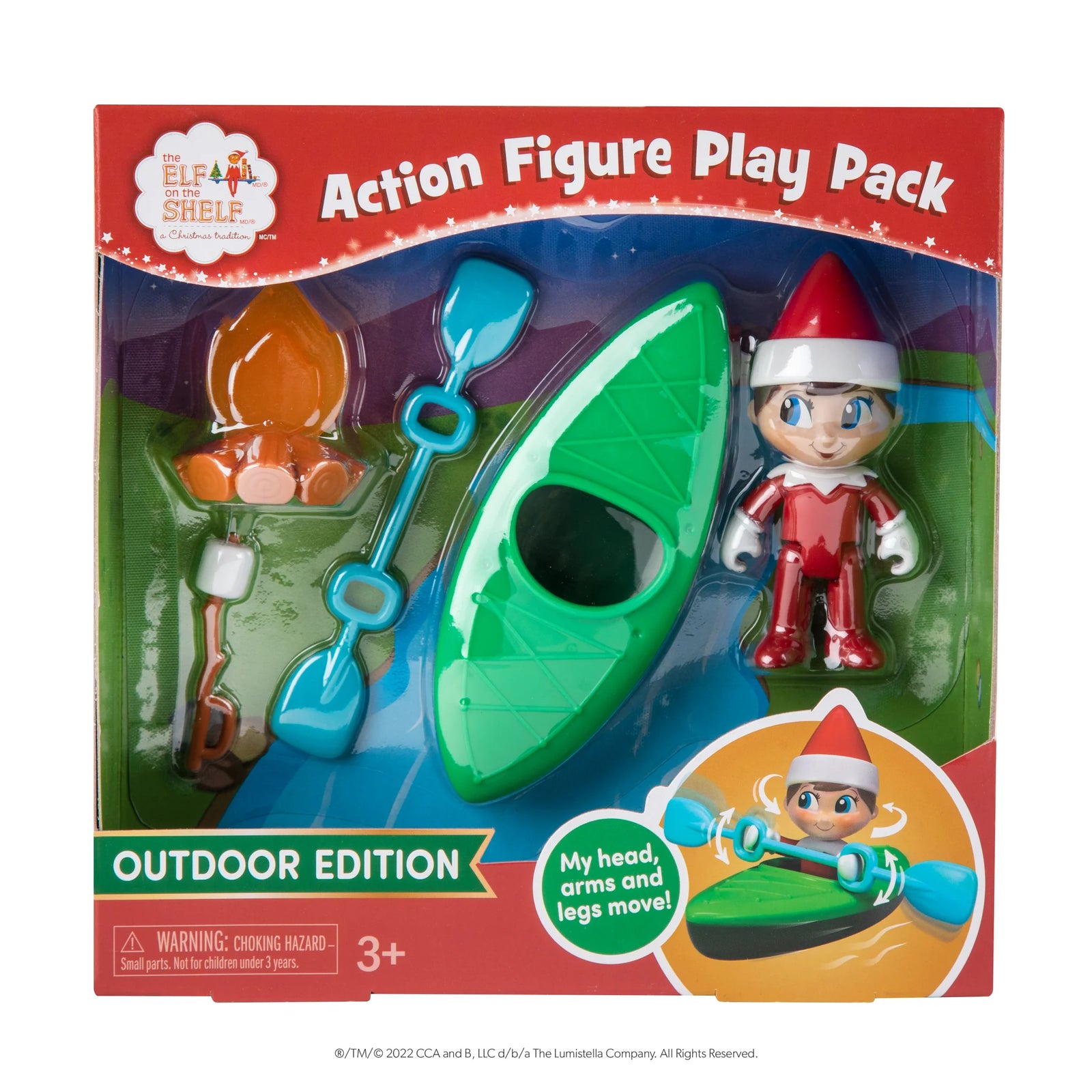 THE ELF ON THE SHELF® ACTION FIGURES PLAY PACK CAMPING