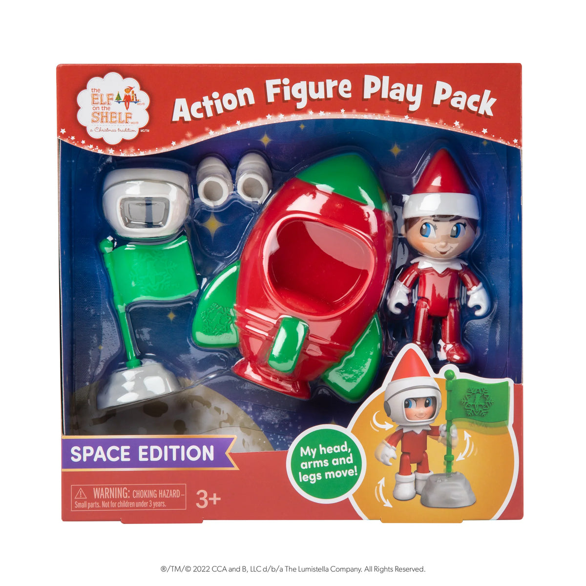 THE ELF ON THE SHELF® ACTION FIGURES PLAY PACK SPACE