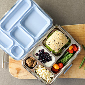 Ecococoon - Stainless Steel Bento 5 - Blueberry