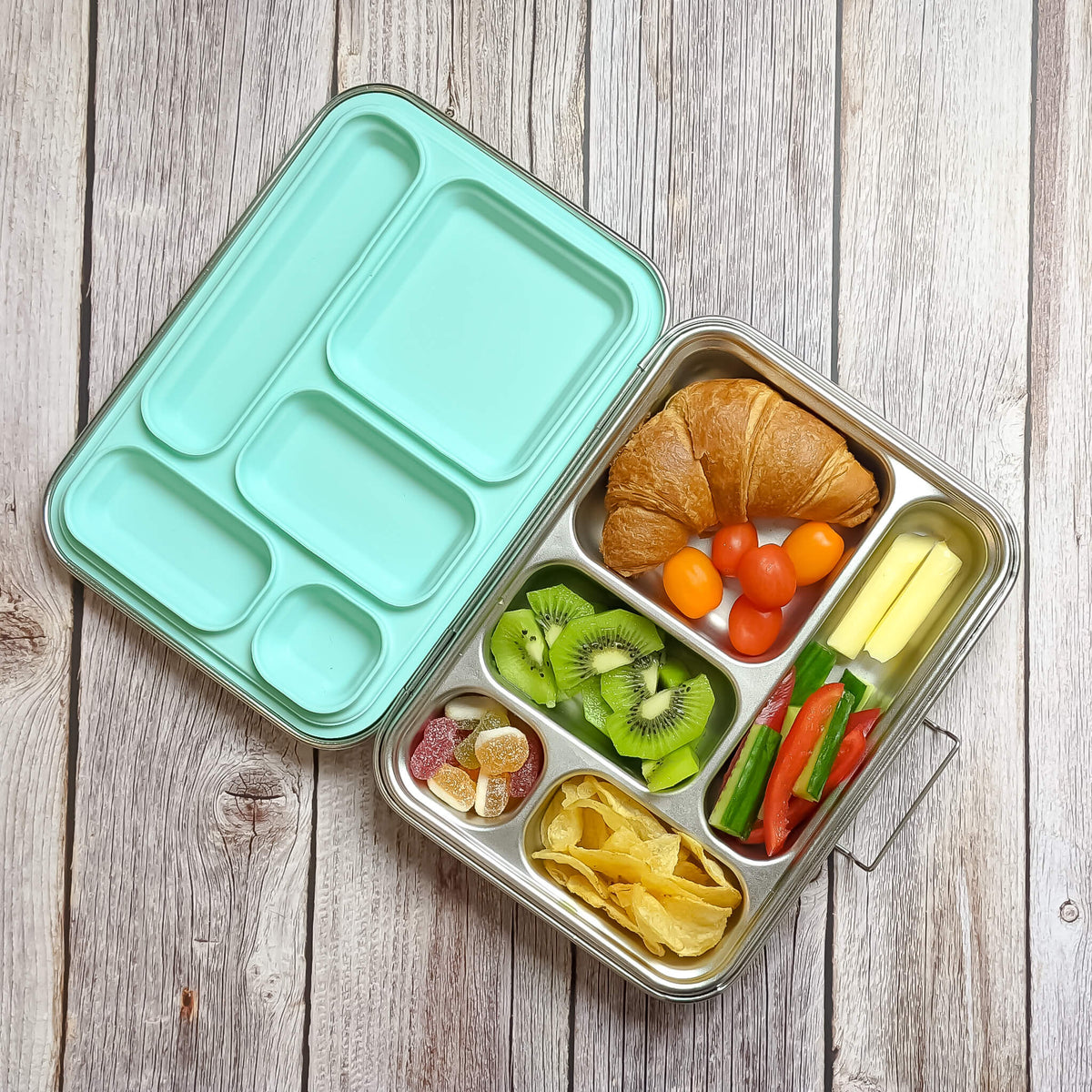 Ecococoon - Stainless Steel Bento 5 - Mint
